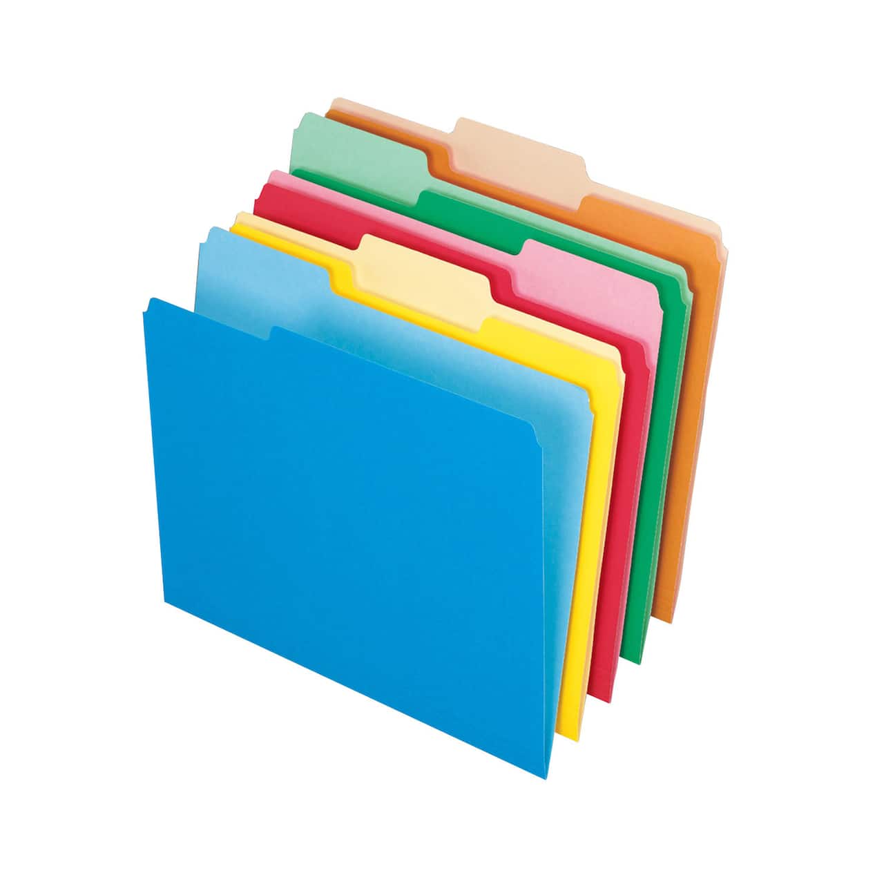 Pendaflex® Two-Tone Color Letter Size File Folders, 100ct.